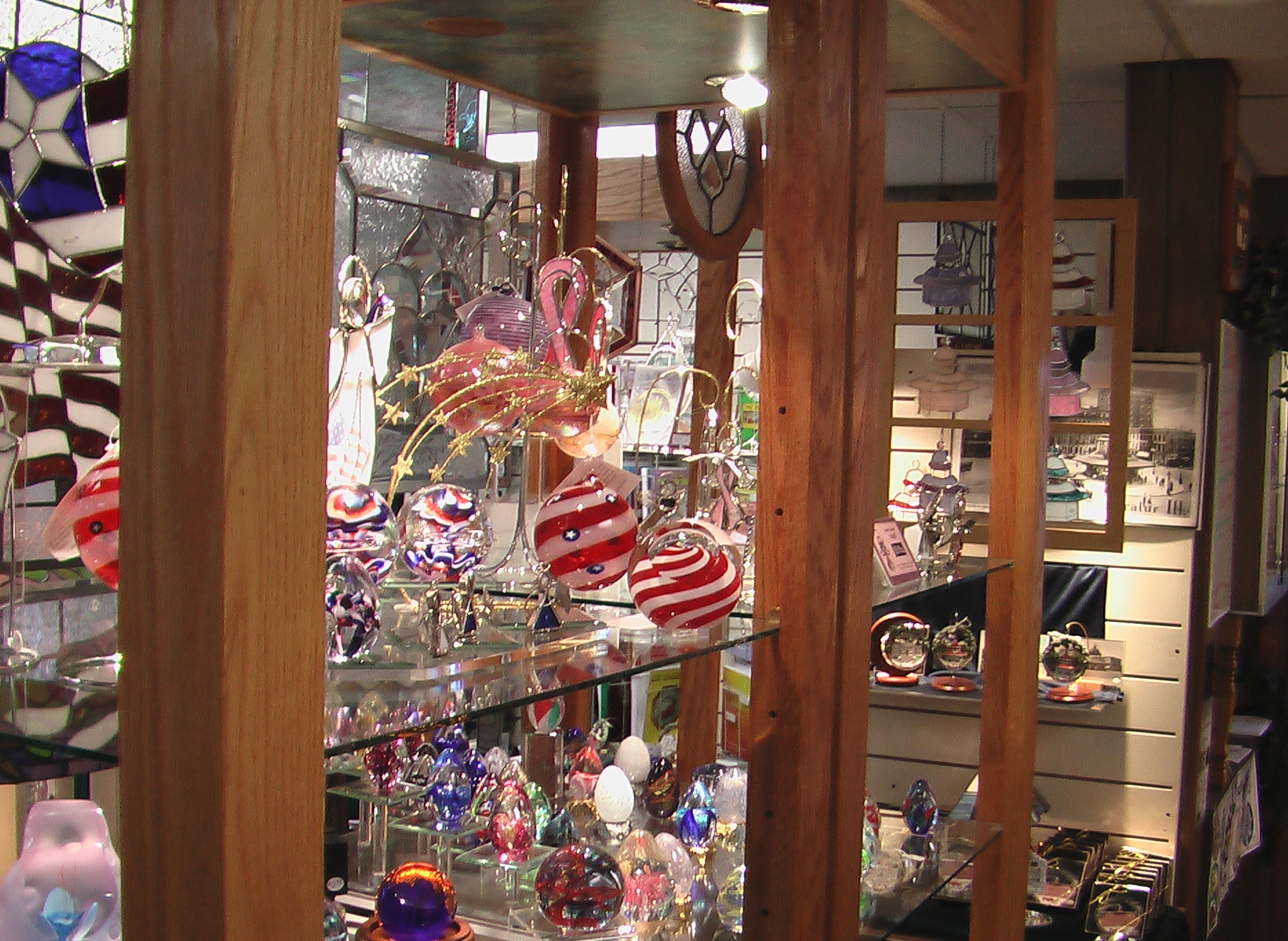 Inside the Glass House Gallery Glass House Store