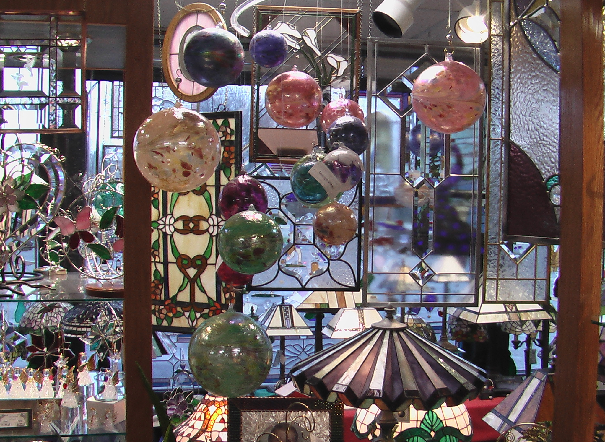 Inside the Glass House Gallery Glass House Store