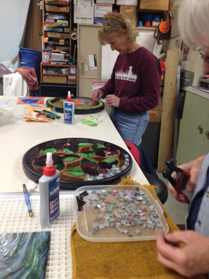 Mosaic table class 2