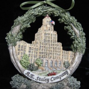 Decatur A.E. Staley Christmas Ornament