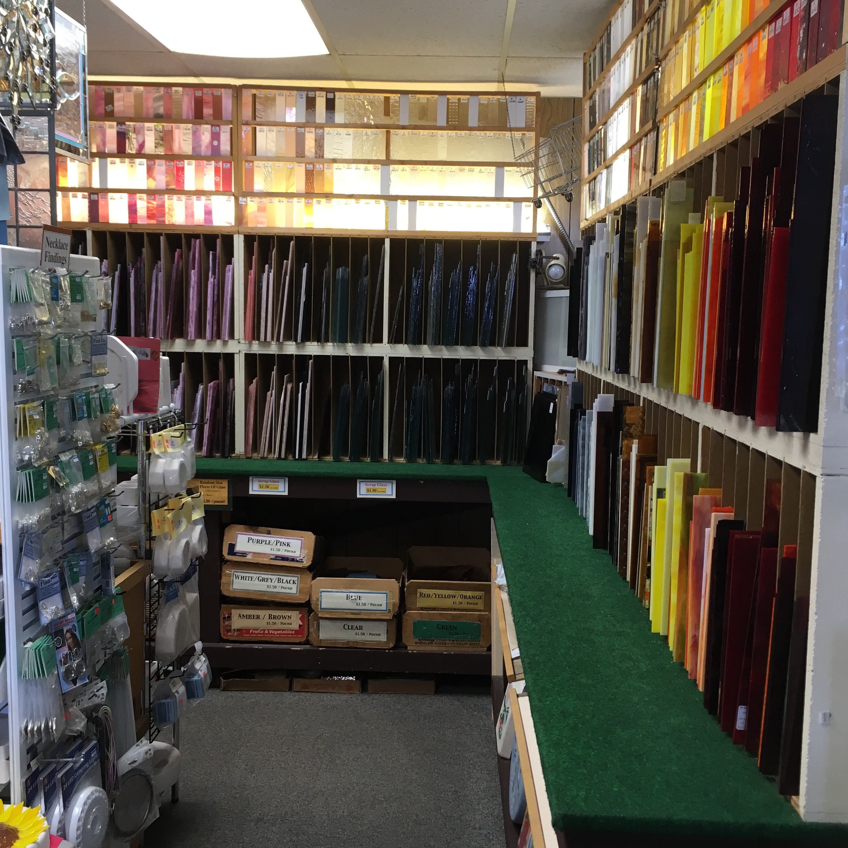 Inside the Glass House Gallery Glass House Store