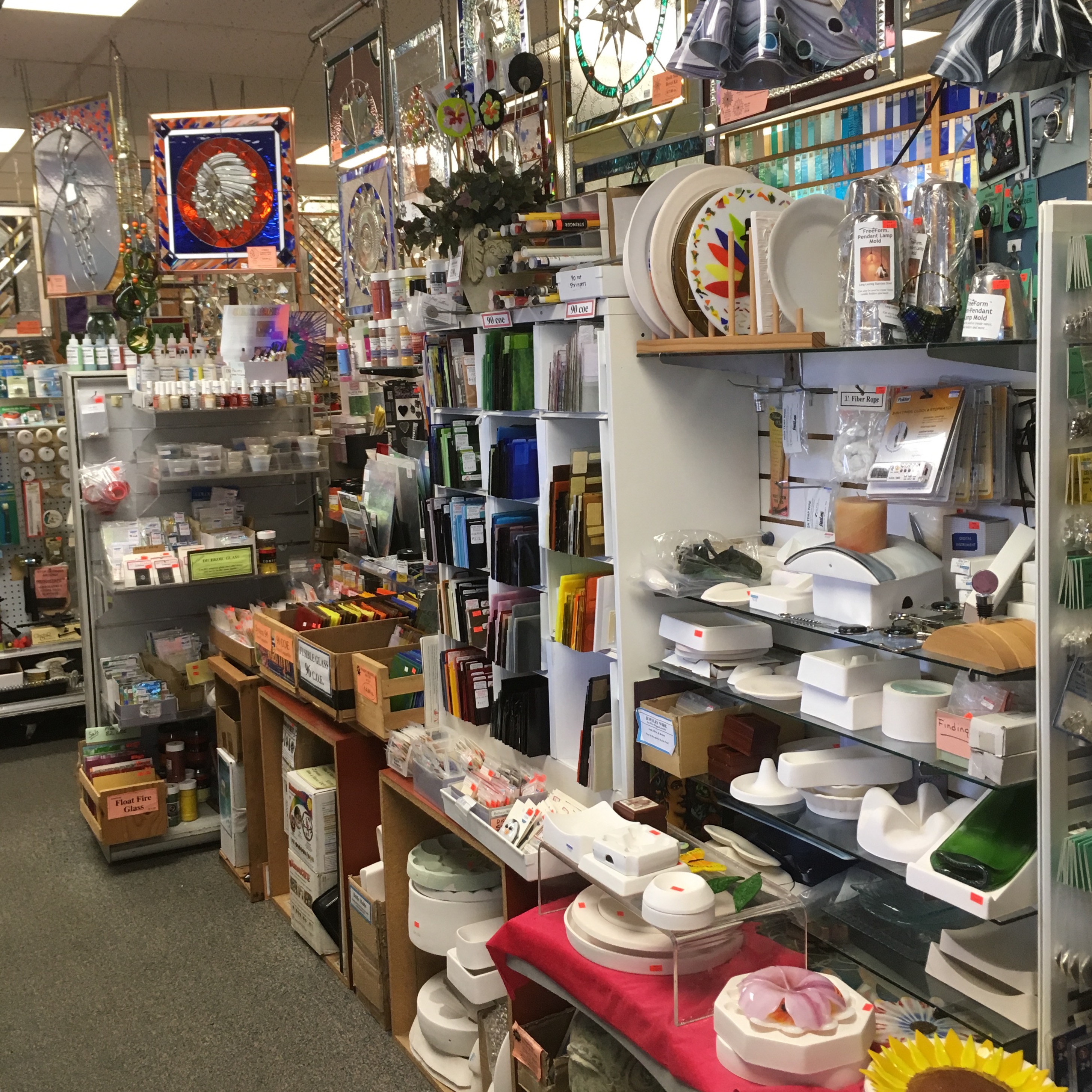 Inside the Glass House Gallery Glass House Store