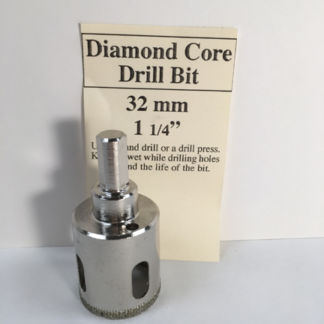 1-1/4" Diamond Core Drill Bit (32 mm)