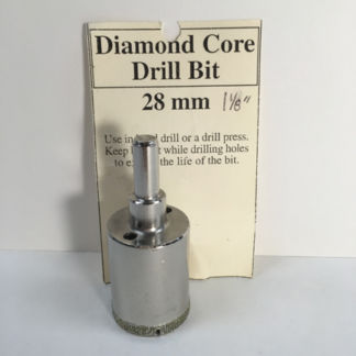 1-1/8" Diamond Core Drill Bit (30 mm)