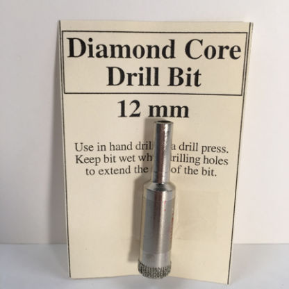 12 mm Diamond Core Glass Drill Bit