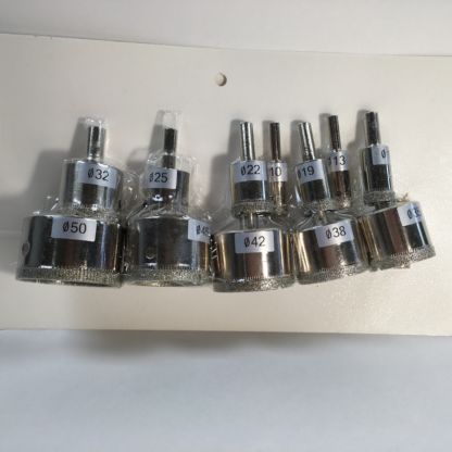 12 pc Diamond Core Drill Set