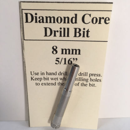 5/16" Diamond Core Glass Drill Bit (8 mm)
