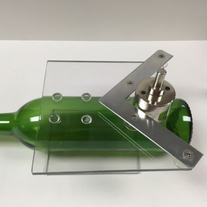 Glass Drill Wine Bottle Guide