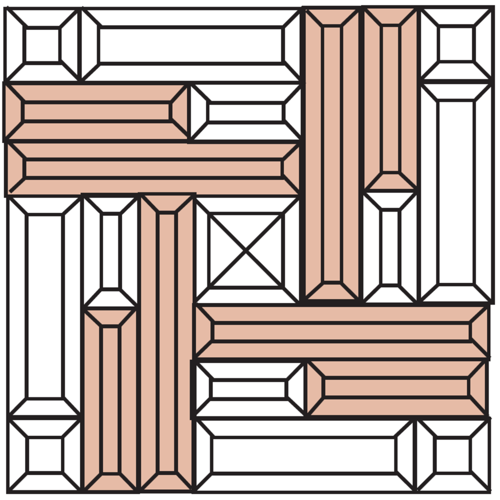MMS 9000 Colored Beveled Glass Cluster Glass House Store