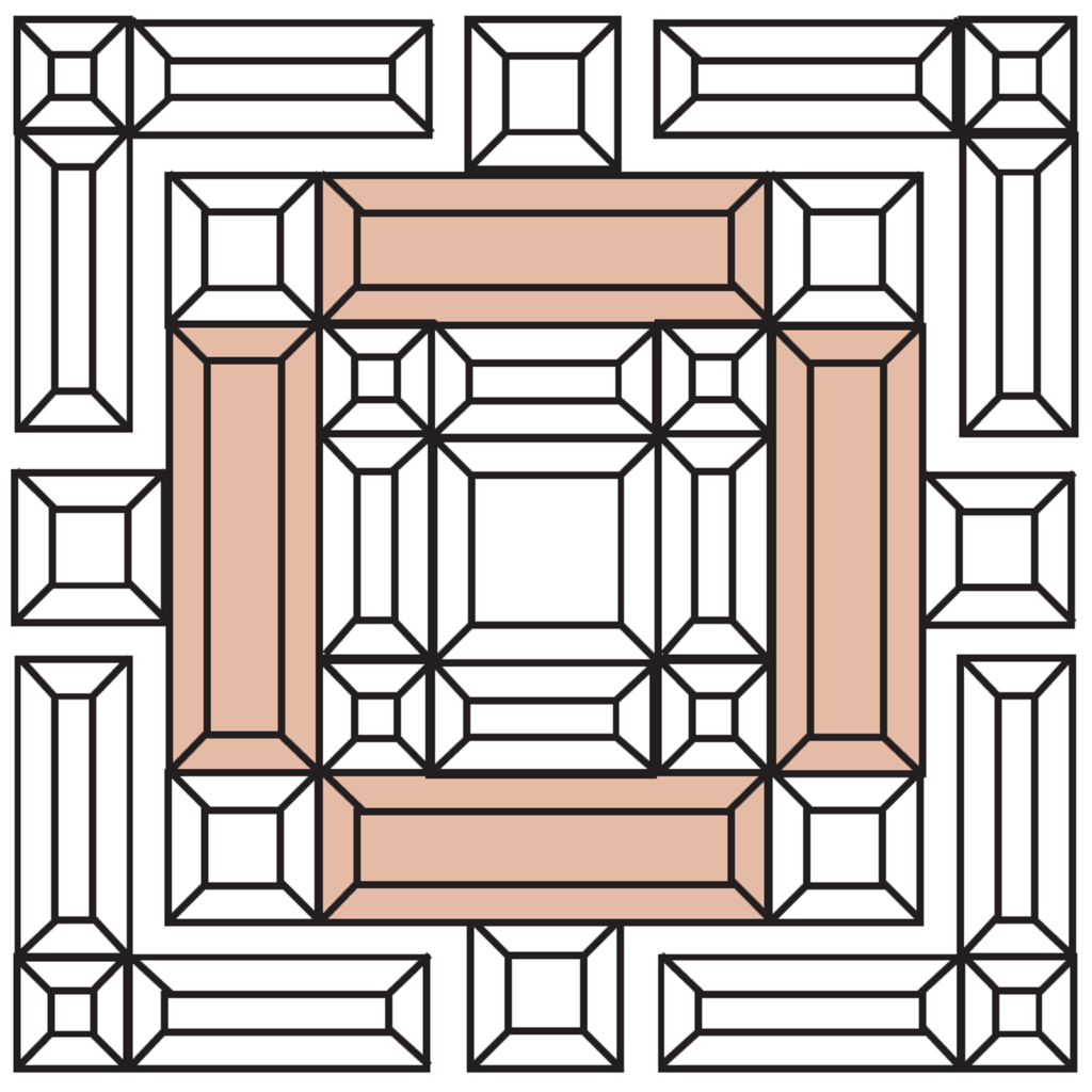 MMS 9000 Colored Beveled Glass Cluster Glass House Store