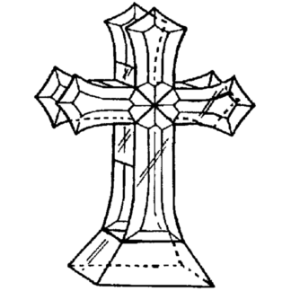 Table Cross 8 Glass Bevel Kit 8” x 11”