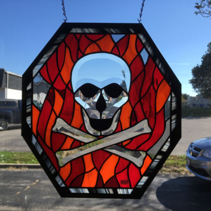 Skull Bevel Cluster Panel