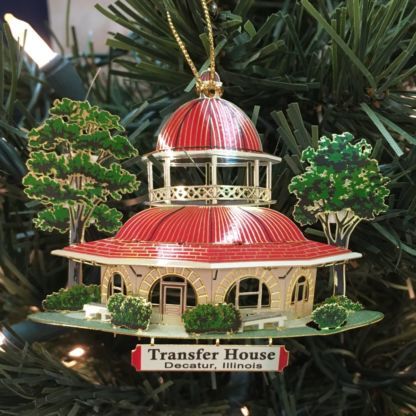 Decatur Transfer House Ornament 2-D Ornament