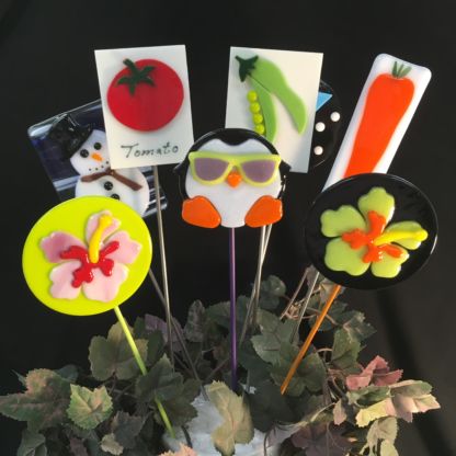 Fused plant stakes