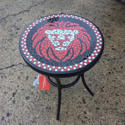 LSA Lion Mosaic Glass table