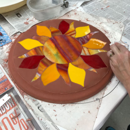Sunshine DiamondCrete Stepping Stone Class Project