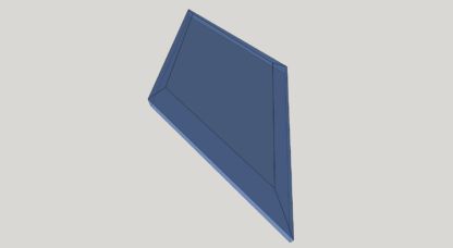 2x4 Diamond Bevel