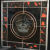 Harley Davidson Born to Ride beveled glass panel