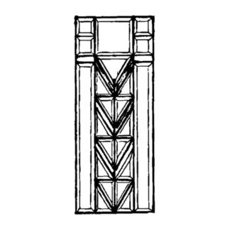 Clear Beveled Glass Cluster - MMS 7001