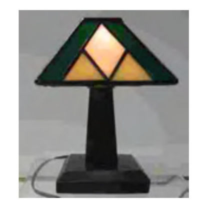 tiffany junior lamp base prarie style