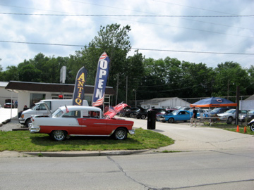 Vinnie's Car Show at the Drive-In Antiques