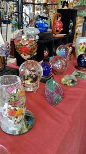Friendship Ball and Unique Glass Art