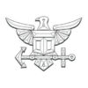 Navy Beveled Glass Cluster – MEC 281