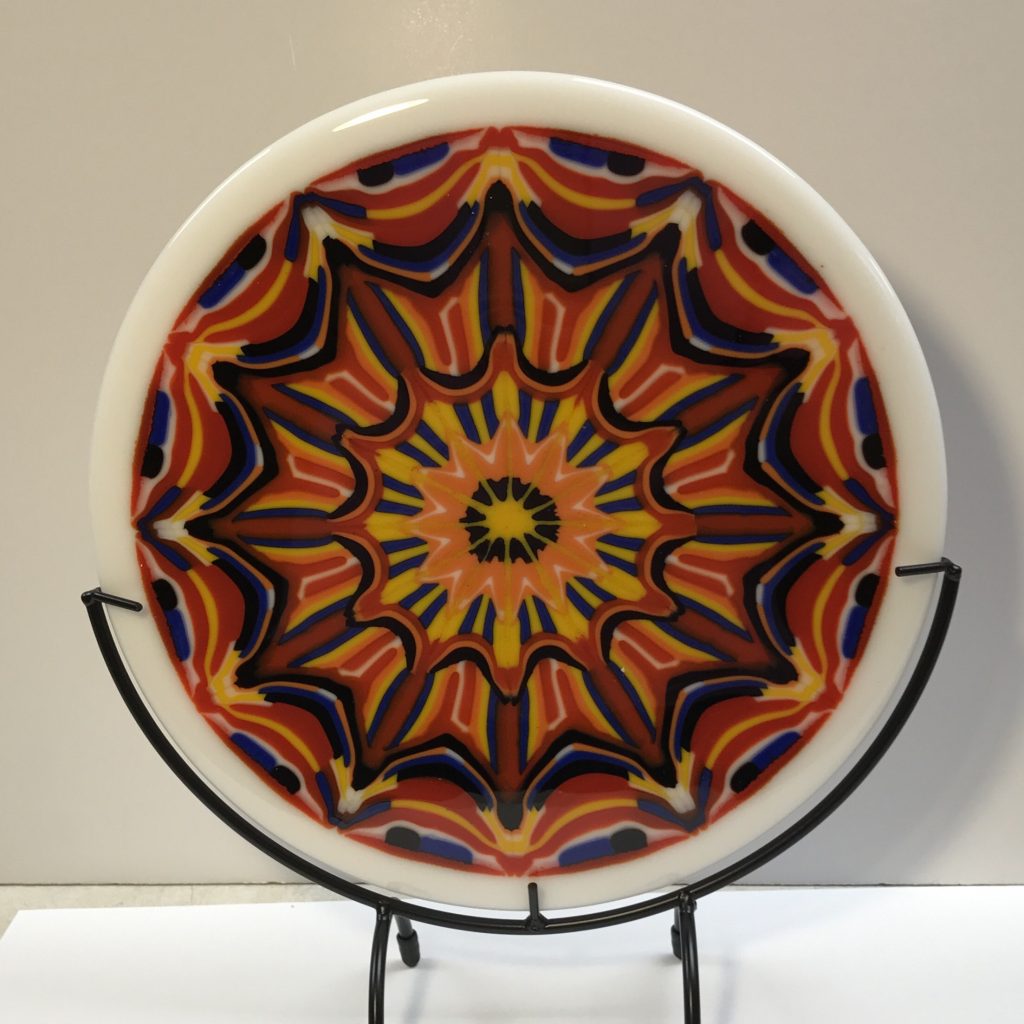 Kaleidoscope SS Triangle Pattern Bar Mold Glass House Store