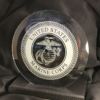 Military Etched US Marines Etched 6" Glass Bevel
