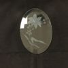Engraved 4 x 6" Oval Flower Bevel - Image 3