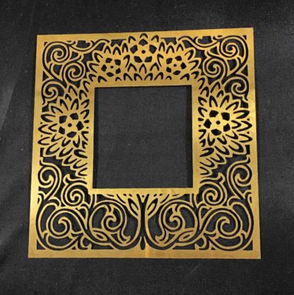 Flowering Tree Brass Filigree