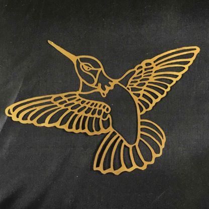Hummingbird Brass Filigree