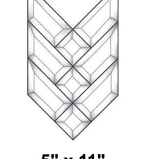 Bevel Prairie Glass Cluster - MEC110