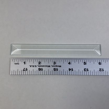 3/4"  x 6" Rectangle Bevel Glass