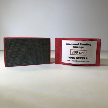 Diamond Glass Contour Sanding Pad - 200 grit