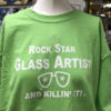 Rock Star Glass Artist T-Shirt - Image 2