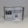 4" Ripple Wave Mold- Stainless Steel