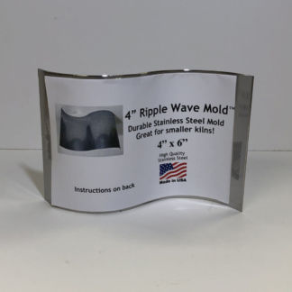 4" Ripple Wave Mold- Stainless Steel