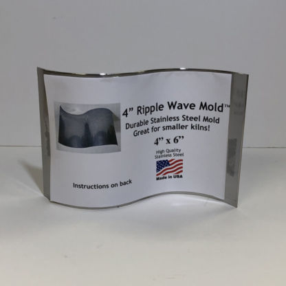 4" Ripple Wave Mold- Stainless Steel