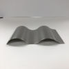 4" Double Ripple Wave Mold- Stainless Steel