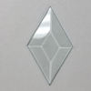 Diamond Bevel Glass   1 3/4" x 3" Box 30