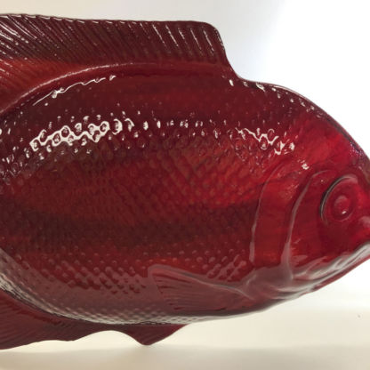 Giant 3-D Glass Fish Red 451-20 - Image 4