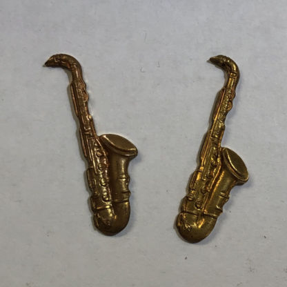 Small Brass Saxophone #1276