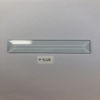 B#508 Rectangle Bevel Glass 1 1/16"  x 5 5/16" w/ Flat