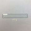 C#518 Rectangle Bevel Glass 1 1/8"  x 7 3/16" w/ Flat