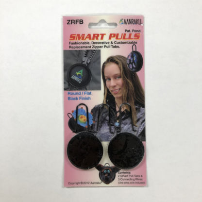 Smart Zipper Pulls-Aanraku- Black Finish