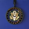 Brass U. S. Army Ornament