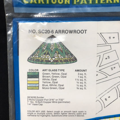Worden SC20-6 Arrowroot Lamp Pattern - Image 2
