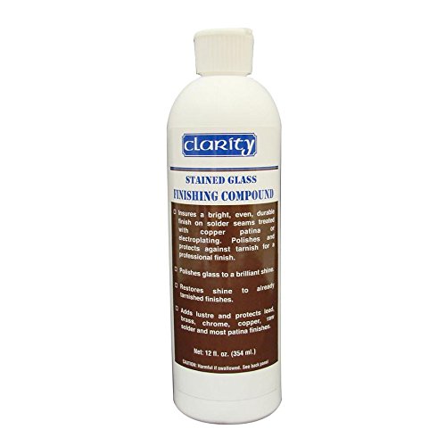 Clarity / Kempro Finishing Compound for Stained Glass - 12 oz