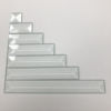 1" x 6" Clear Rectangle Bevel Box 30